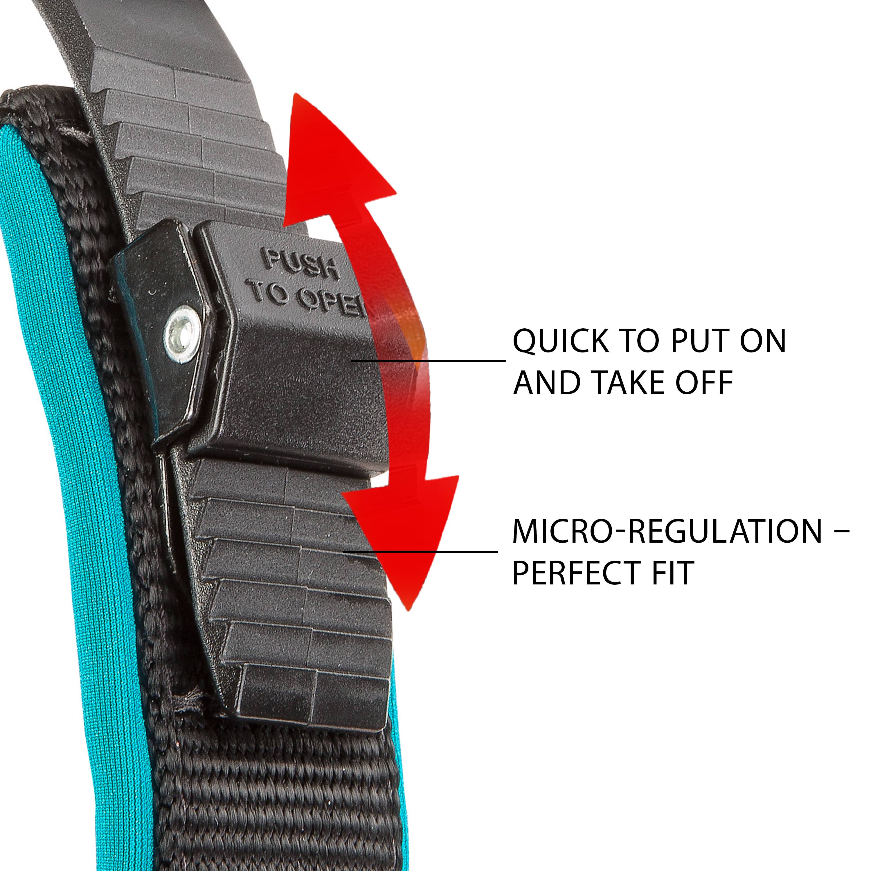 Ferplast - Collier Ergonomique pour Chiens ERGOFLUO C15/42 avec Rembourrage et Fermeture à Micro-régulation - Imagen 7