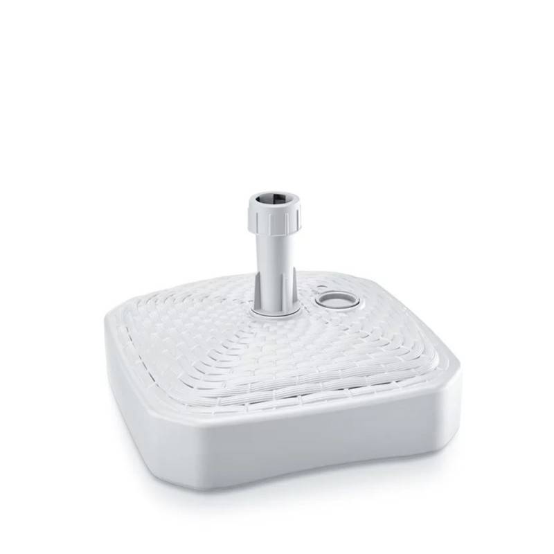 Lem Select - Pied de parasol effet tressé Blanc - Imagen 1