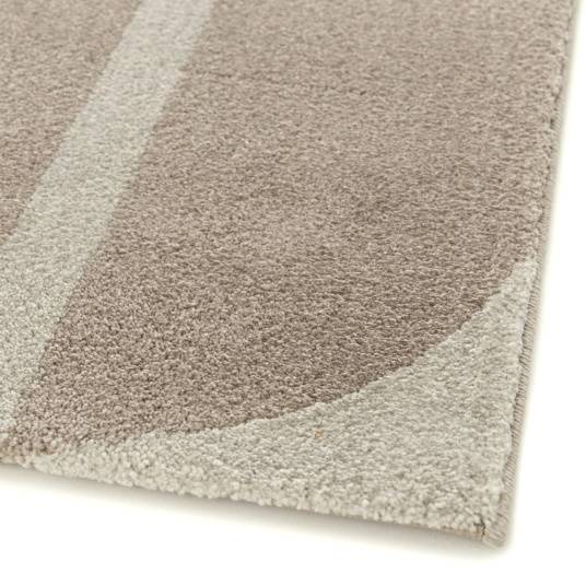 Decoweb - Tapis intérieur géométrique - Milano Vintage - Marron et beige - 80 x 150 cm - Decoweb - Imagen 5
