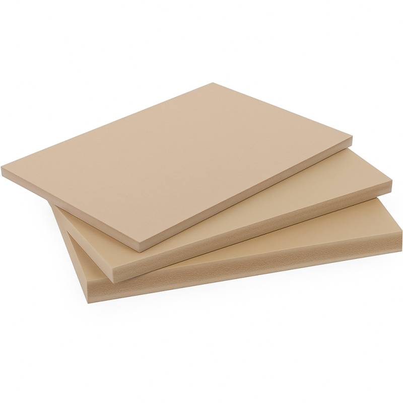 Panneau fibre composite plat et lisse (2 coloris) - Coloris - Beige (sable), Epaisseur - 10 mm, Largeur - 122 cm, Longueur - 250 cm