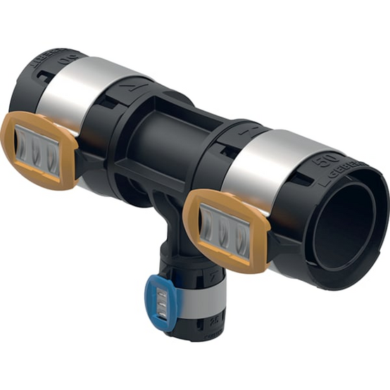 Té réduit GEBERIT Flowfit PPSU - Ø20 x Ø16 x Ø20 - 620.111.00.1 - Image 3