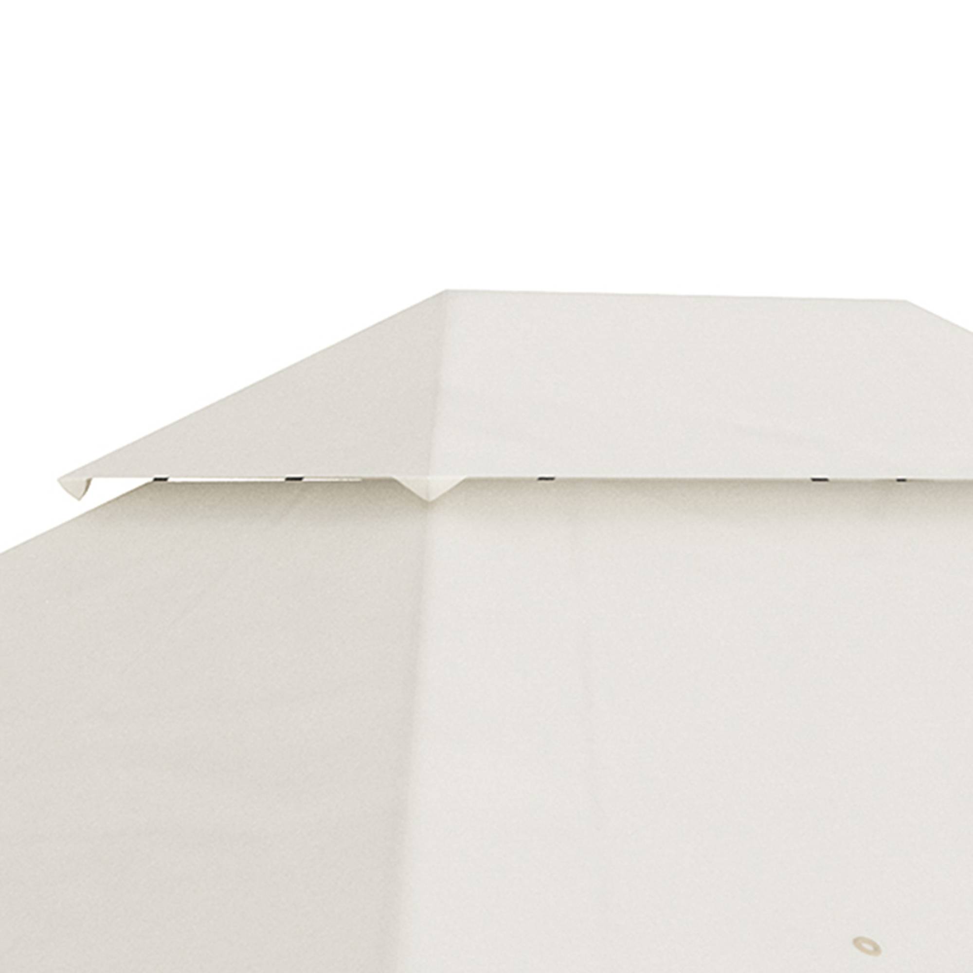 Outsunny - Toile de rechange pour barnum tonnelle 4 x 3 m tissu polyester haute densité 180 g/m² anti-UV crème - Outsunny - Imagen 9