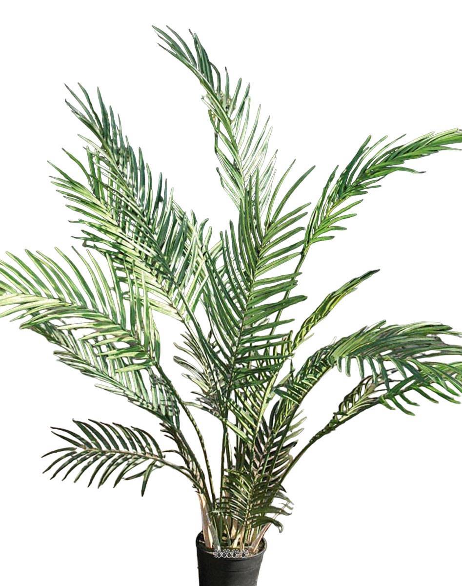Artificielles - Palmier Areca artificiel très large et dense en pot H 120 cm - dimhaut: H 120 cm - Imagen 2