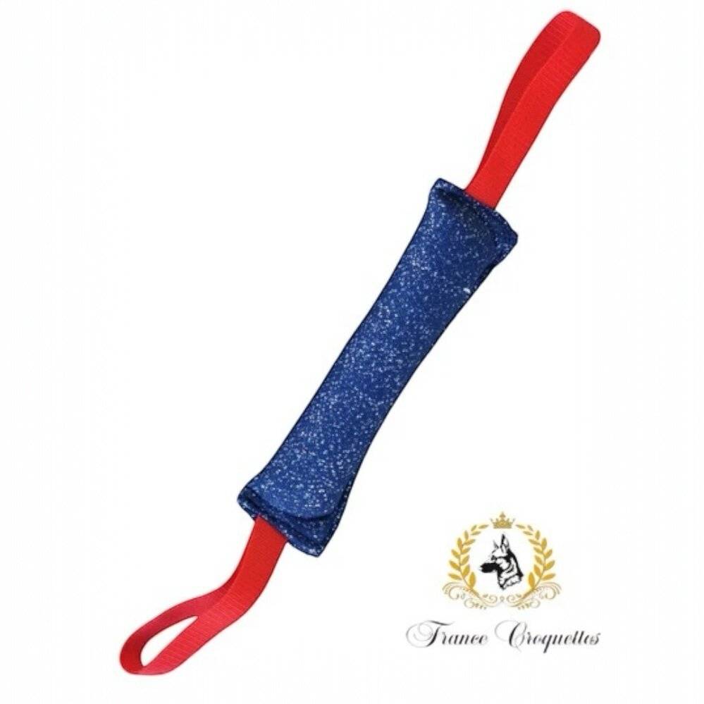 France Croquettes - Boudin bleu de jeux et de dressage canin 30cm  pour chien, FranceCroquettes - Imagen 1