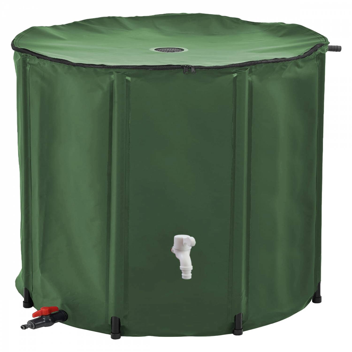 Linxor - Réservoir souple, récupérateur d'eau de pluie pliable - 1000 L - Vert - Linxor - Imagen 1