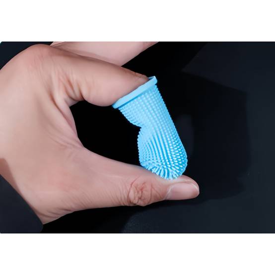IntiMeg - Brosse à dents pour chien bleu - IntiMeg - Image 4