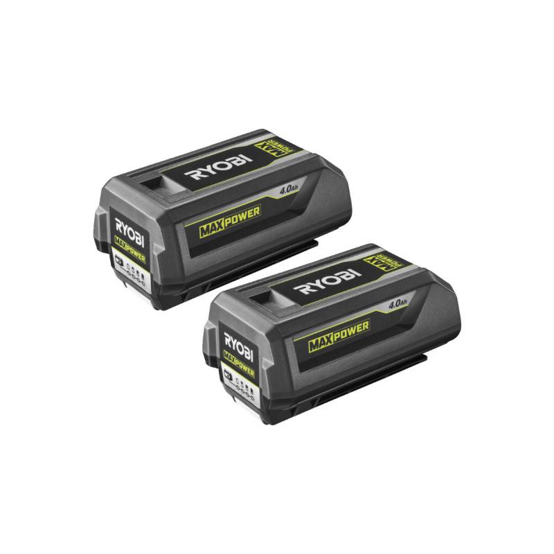 Lot de 2 batteries Lithium+ 36V RYOBI - 4.0Ah - RY36B40B - Jardiland