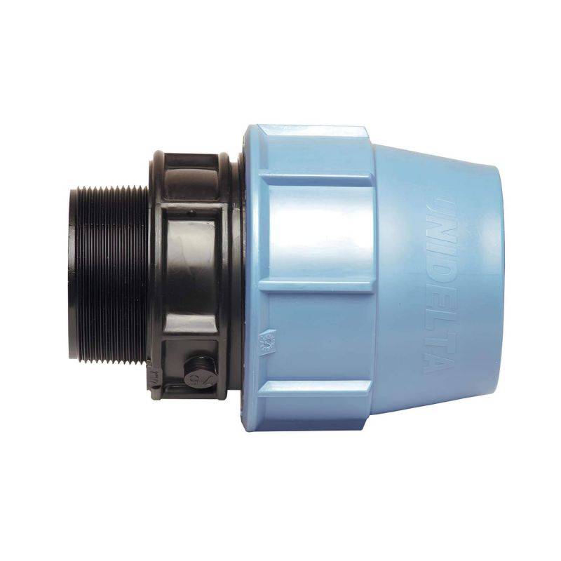 Raccord PE plastique mâle 32x3/4''