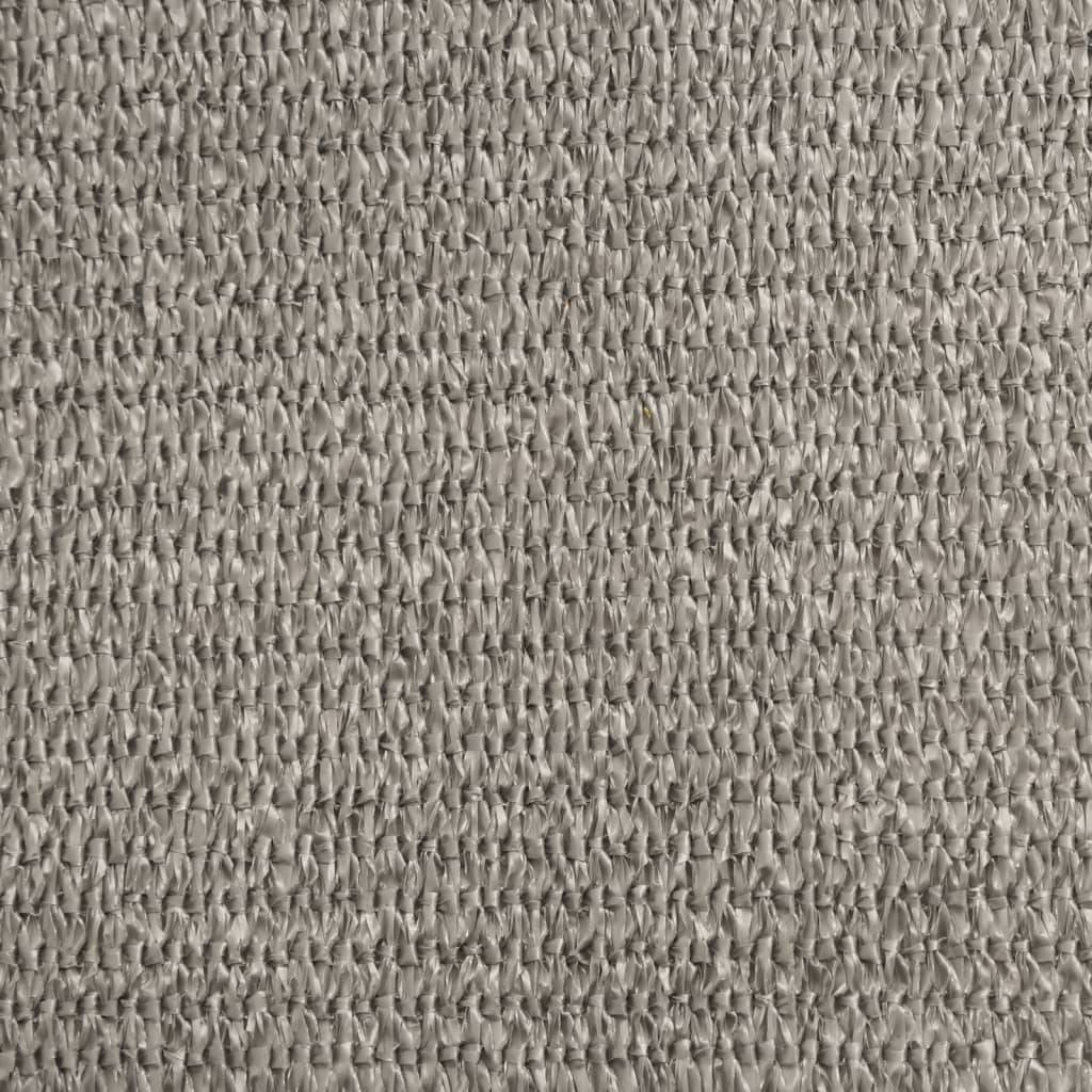 Voile d'ombrage PEHD gris clair 450 x 250 cm - PANGIVO - Image 8