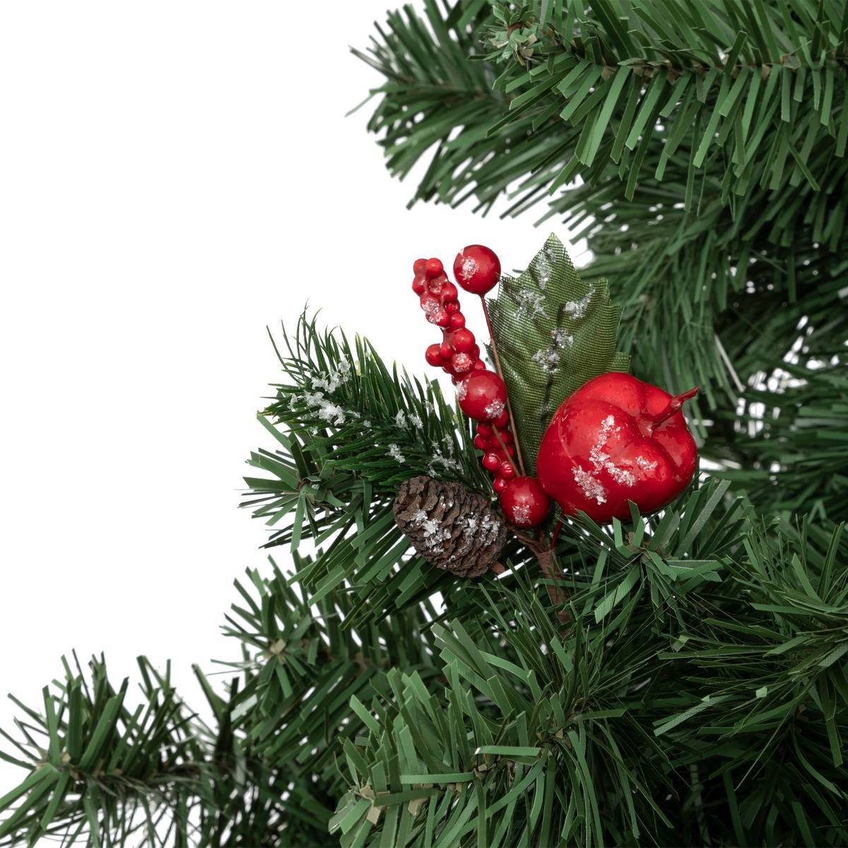 Fééric Lights & Christmas - SDN BRANCHE POMME ROUGE 13CM - Feeric Lights & Christmas - Imagen 2