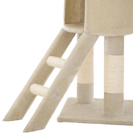 Arbre à chat 142 cm beige - Image 5