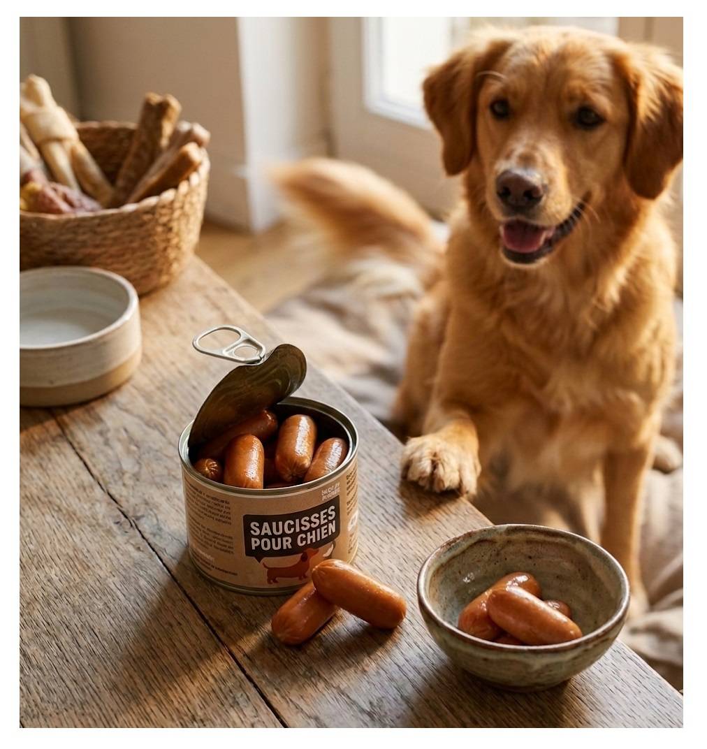 Friandises chien Mini saucisses cocktail au poulet - Image 5