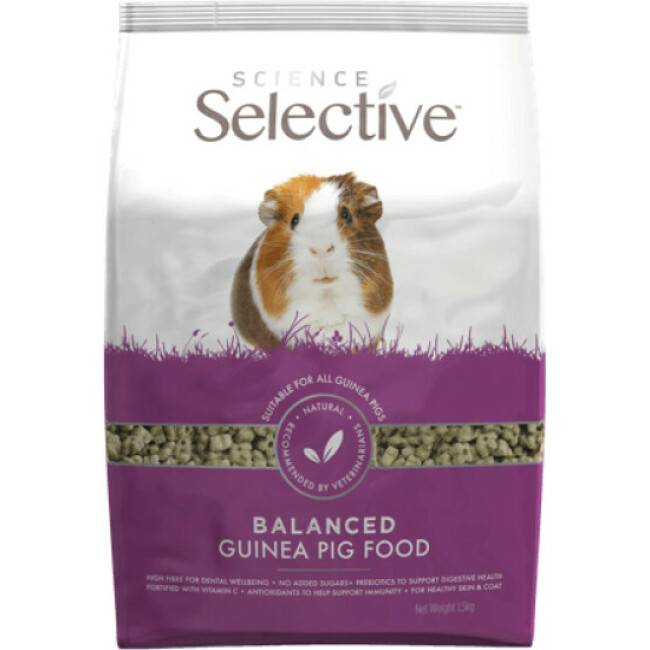 Alimentation cochon d'inde Science Selective Supreme Sac 1,5 kg - Imagen 1