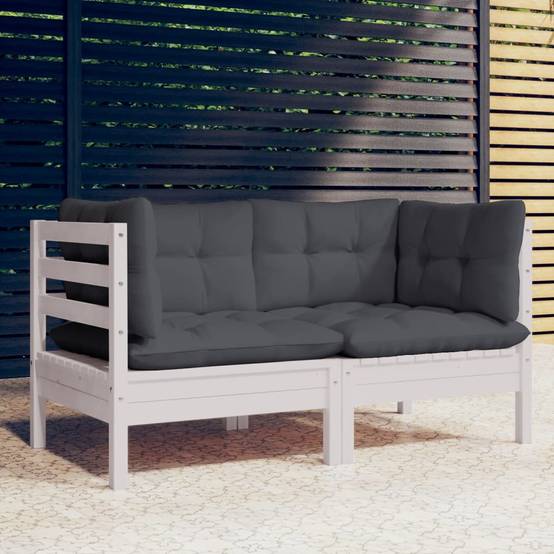 Prolenta Premium - Banc de jardin Blanc 64 X 64 cm - Prolenta Premium - Image 1