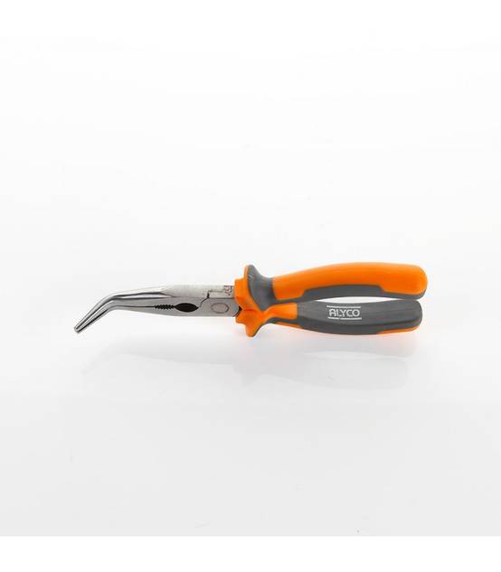 Pince À Mâchoires Semi-Rondes Incurvées Avec Tranchant 200 Mm Alyco Orange Alyco 170536 - Image 4