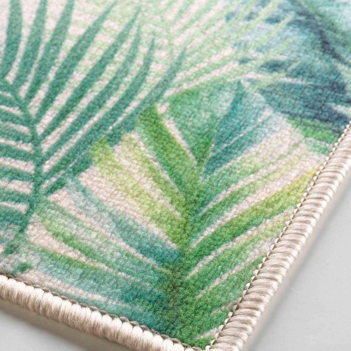 Tapis Déco Imprimé "Native" 40x60cm Vert - Image 2
