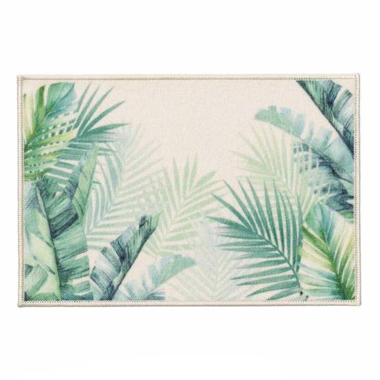 Tapis Déco Imprimé "Native" 40x60cm Vert - Image 1