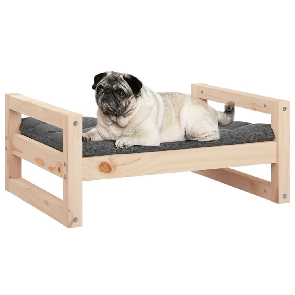 Vidaxl - Lit pour chien 65,5x50,5x28 cm Bois de pin solide vidaXL 821472 - Imagen 5