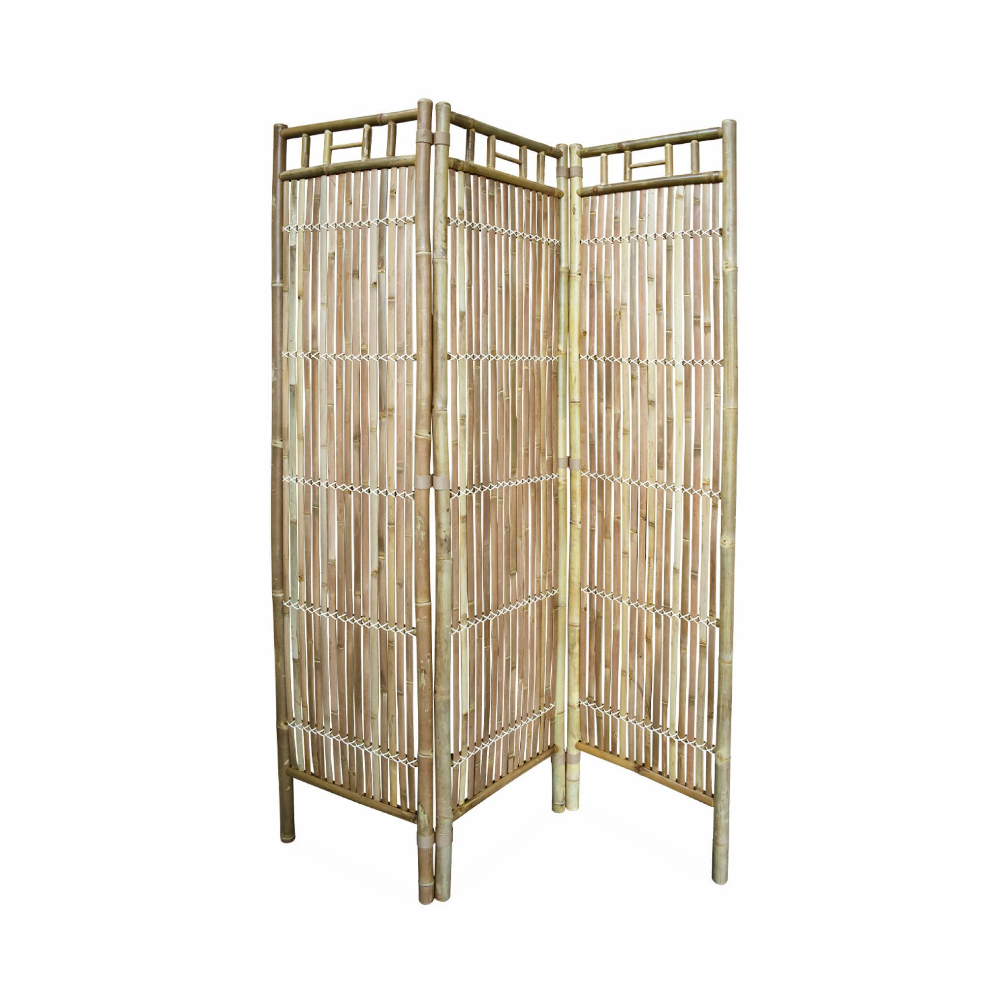 sweeek - Paravent pliable en bambou. Fidji. L 120 x P 3 x H 160cm | sweeek - Image 2