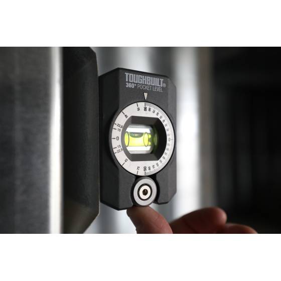 Niveau de poche magnétique à 360° -TOUGHBUILT - TB-H2-L-4R-BEA - Imagen 7