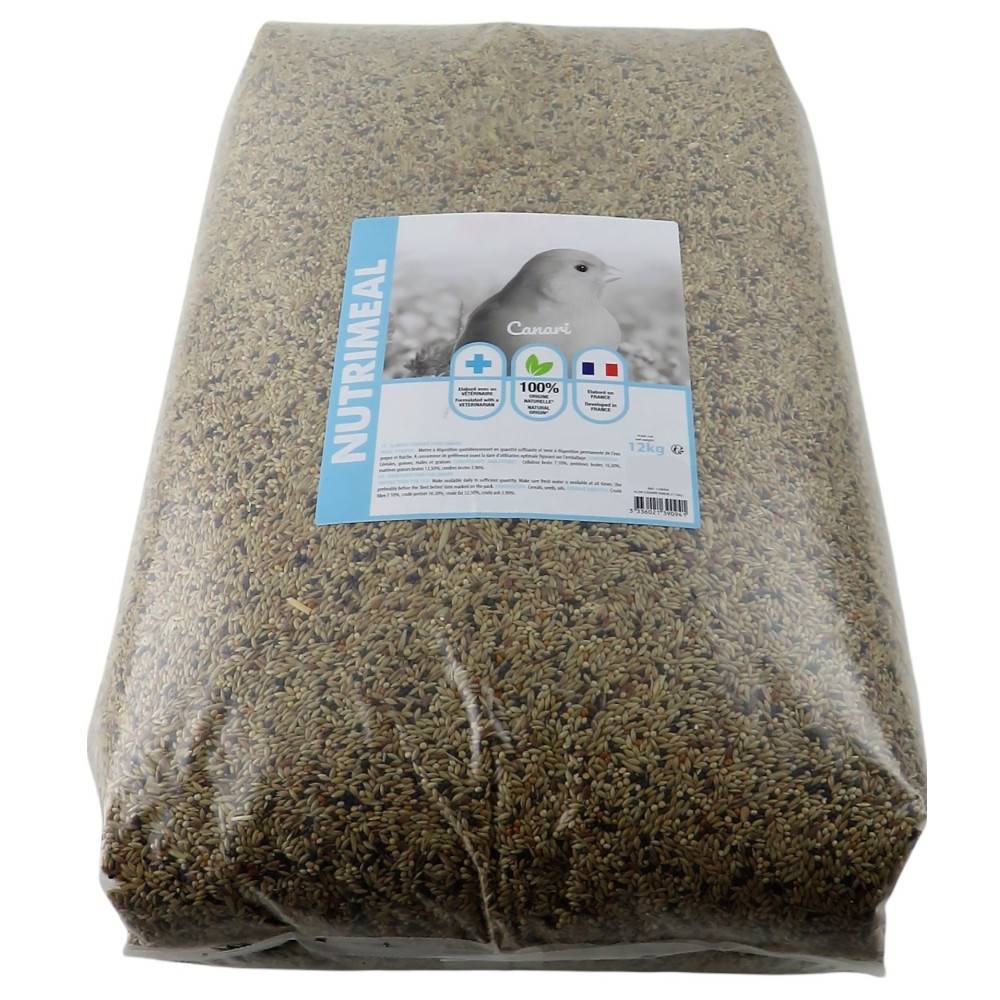 Graines canari, nutrimeal - 12kg pour oiseaux