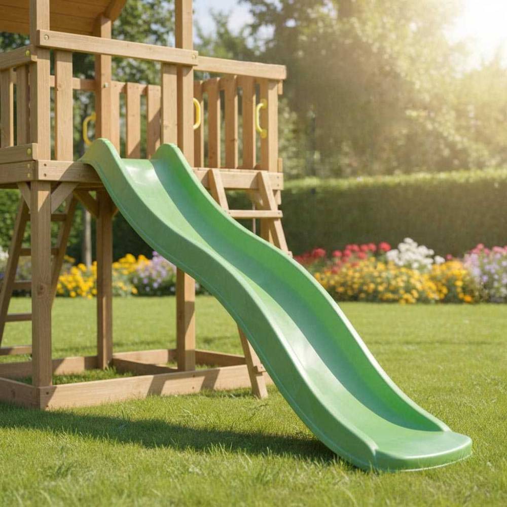 Kbt - Glissière de toboggan avec vague en PEHD Tweeb 175cm - Imagen 2