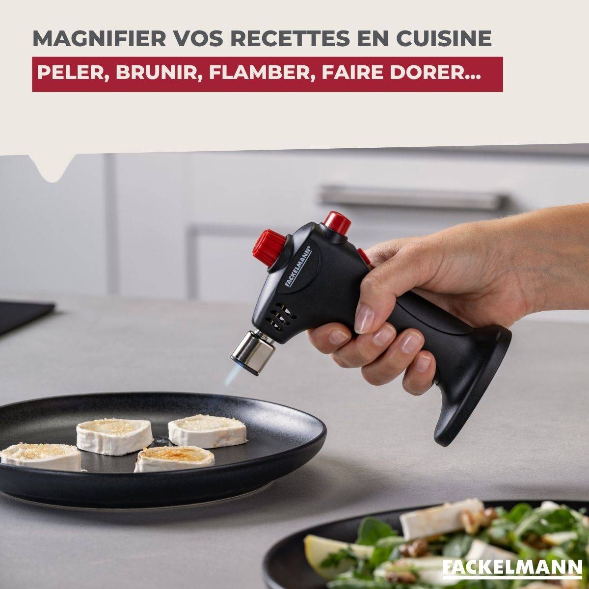 Chalumeau de cuisine à gaz Fackelmann - Image 5