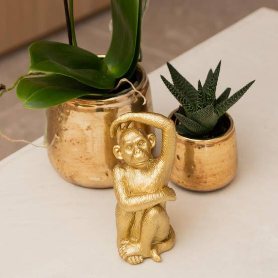 Cache-pot cuivré - Ø6cm- La Green Touch - Image 3