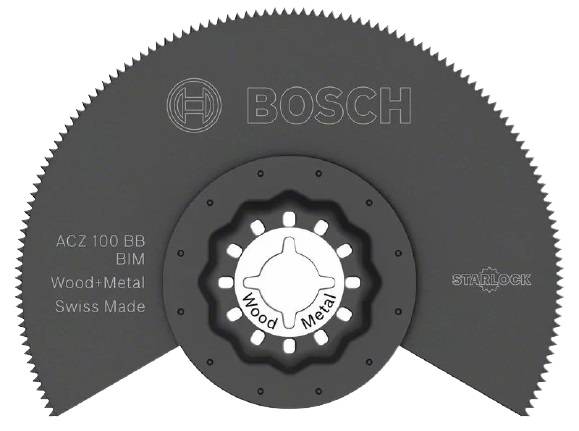 Bosch - Lame de scie oscillante Starlock ACZ 100 BB Wood and Métal - BOSCH - 2608661633 - Imagen 1