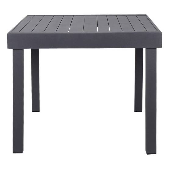 Hesperide - Table de jardin extensible "Piazza" graphite 8 places en aluminium traité époxy Hespéride - Image 5