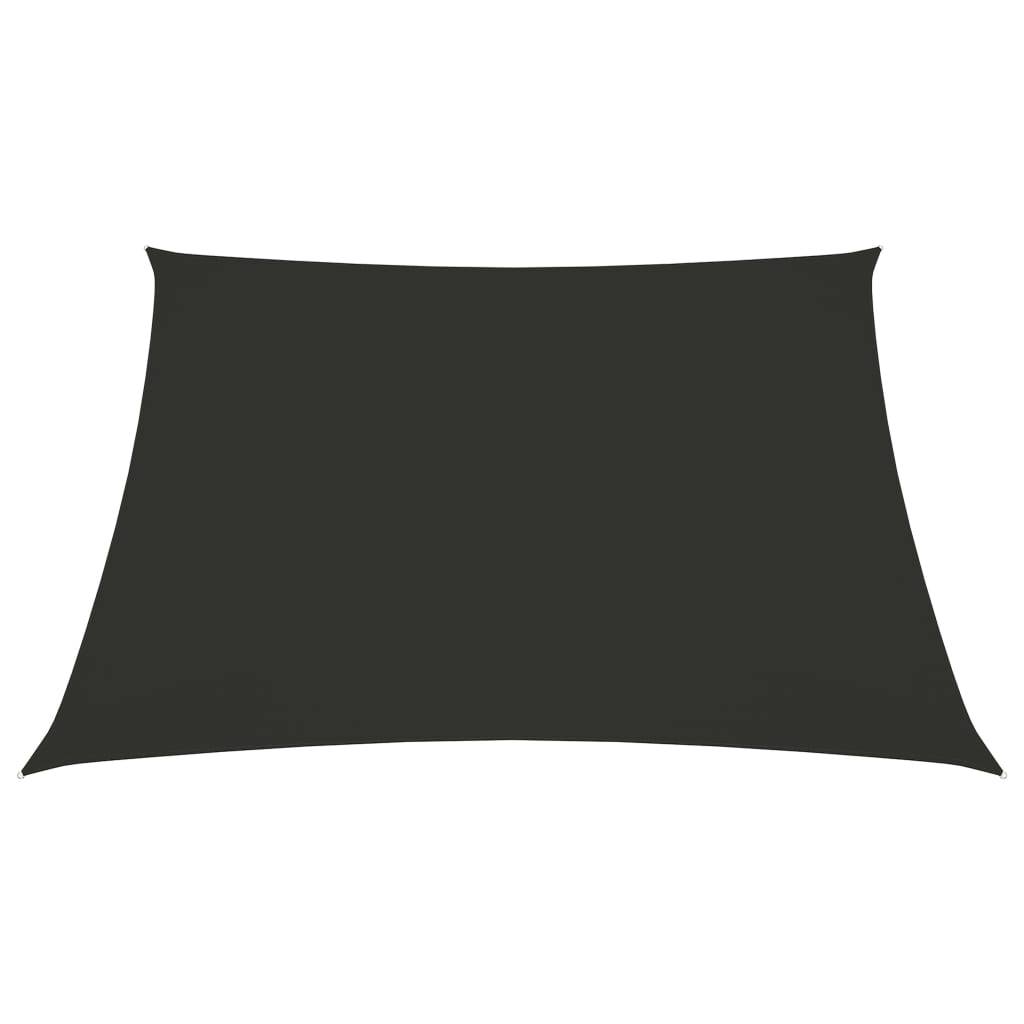 Helloshop26 - Voile toile d'ombrage parasol tissu oxford carré 4,5 x 4,5 m anthracite - Imagen 2