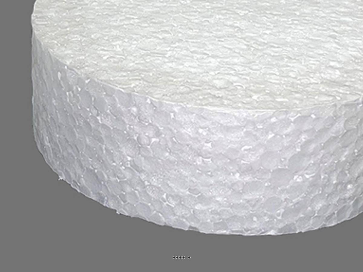 Artificielles - Disque Polystyrene M1 D 8,50 cm x H 3 cm haute densité pour calage pot - Imagen 2