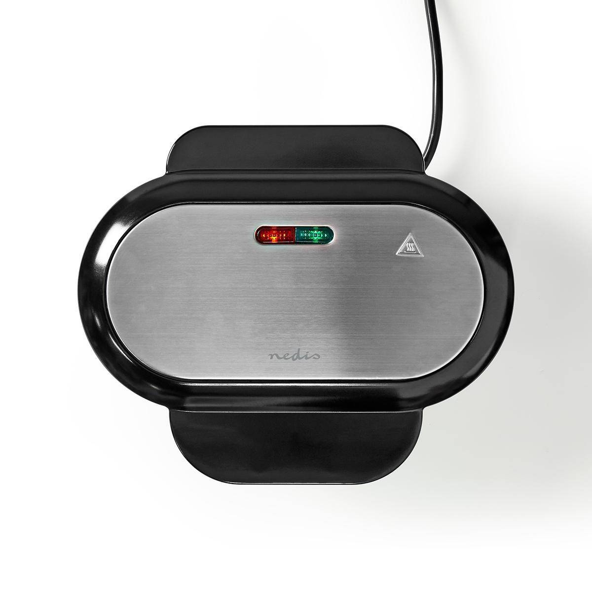 Appareil à Hamburger électrique 1000W 10.5Cm Revêtement anti adhésif NEDIS - Imagen 5