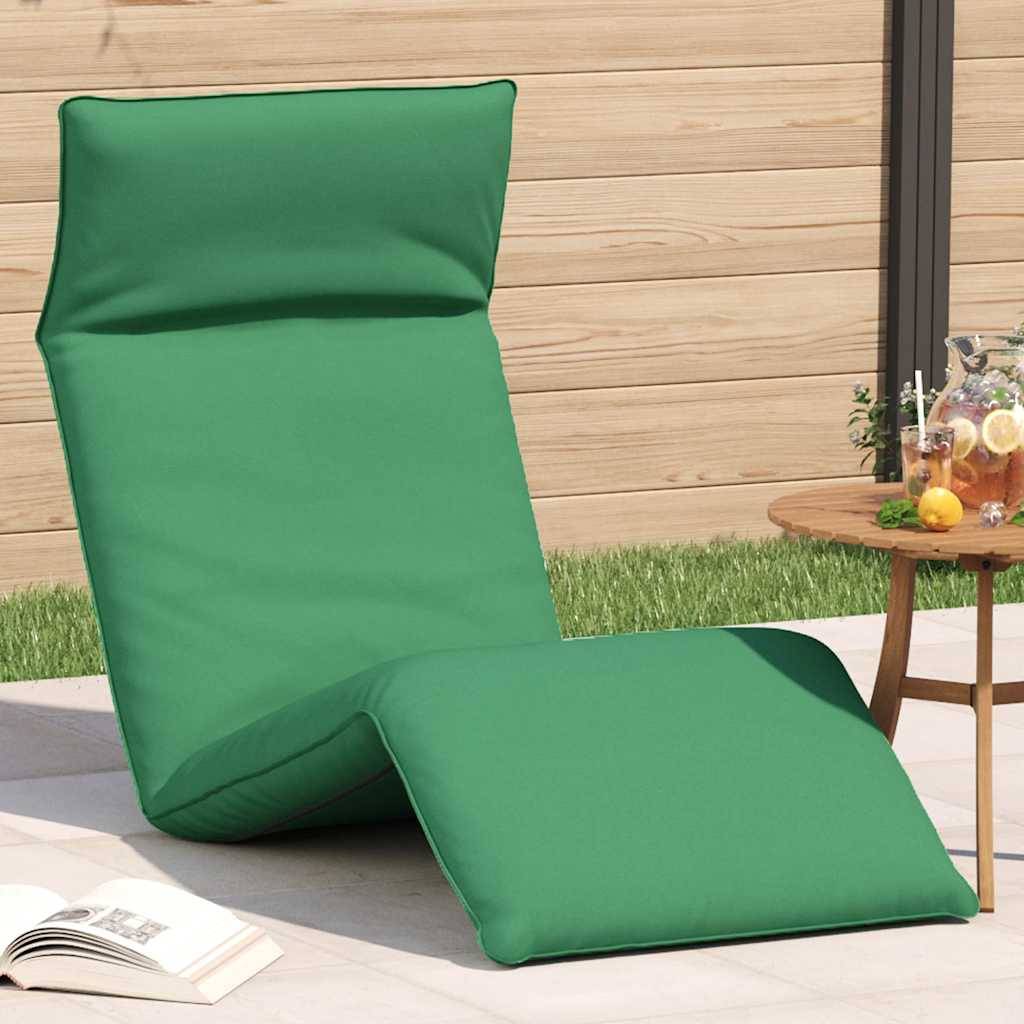 Vidaxl - Transat pliant vert 175 x 54 x 8,5 cm en tissu Oxford vidaXL 4019751 - Image 1