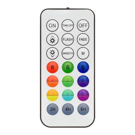 Base led submersible Ø8,5cm LED RGB IP68 avec télécommande Lotti - Image 4