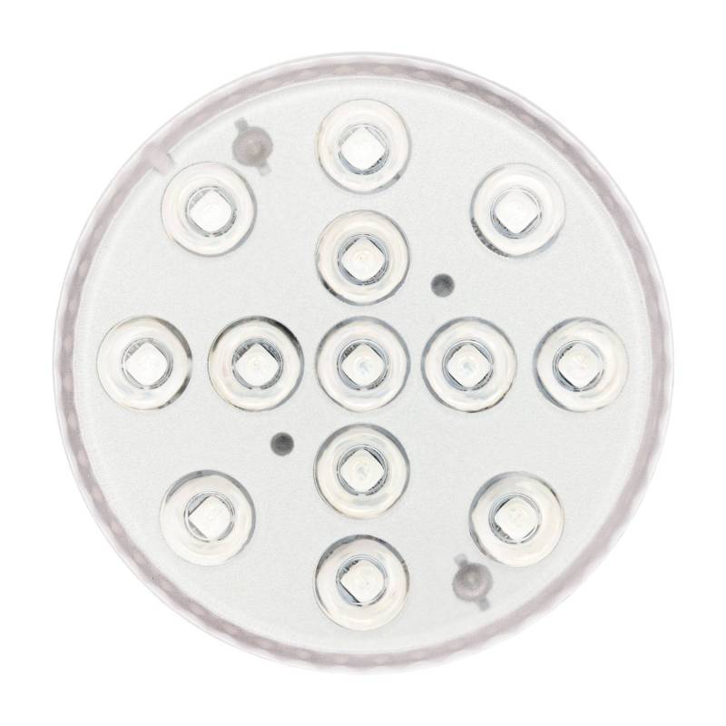 Base led submersible Ø8,5cm LED RGB IP68 avec télécommande Lotti - Image 2