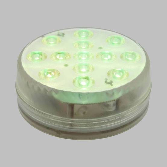 Base led submersible Ø8,5cm LED RGB IP68 avec télécommande Lotti - Image 8