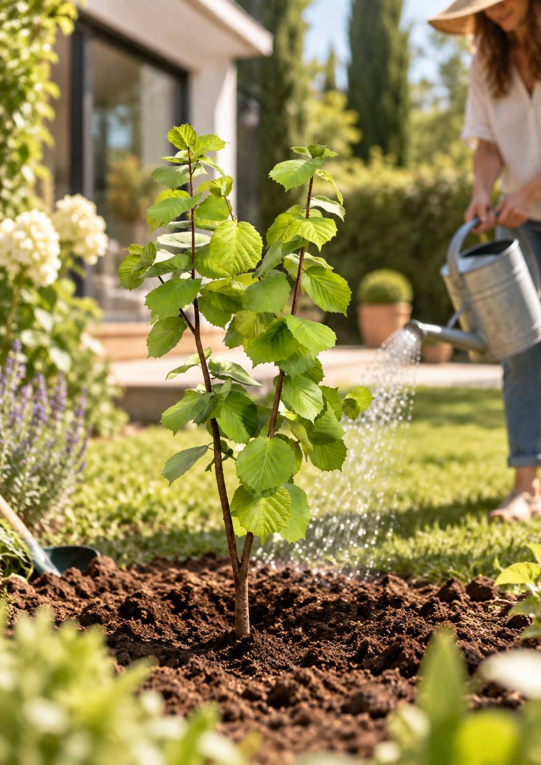 Juste Un Arbre - JUSTE UN ARBRE. – Noisetier commun | Idée cadeau gourmand pour naissance, mariage, anniversaire – Arbuste adaptable, idéal en haie ou isolé. - Image 3
