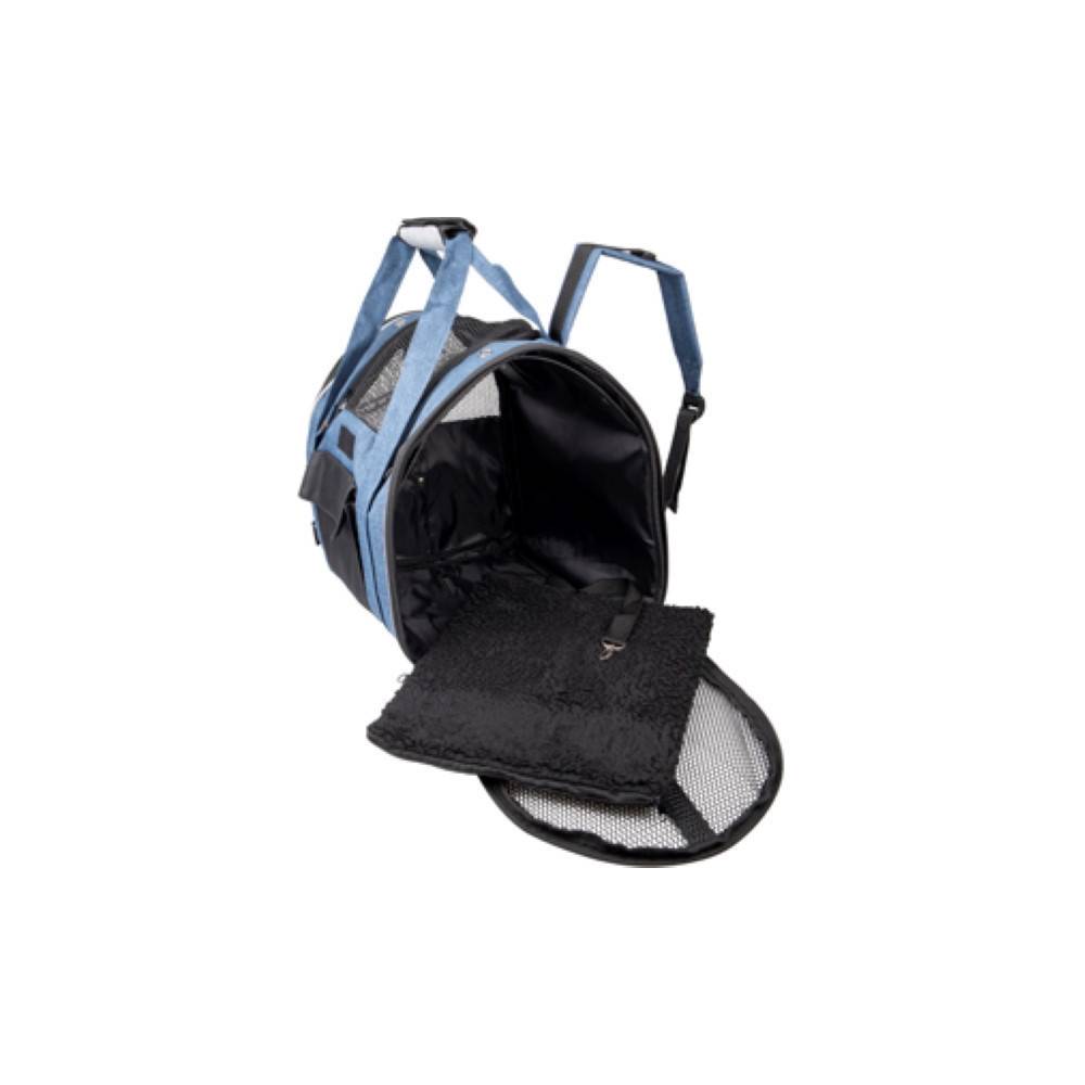 Sac à dos Lenie bleu taille 36 x 32 x 32 cm pour chien max 7 kg. - Imagen 6