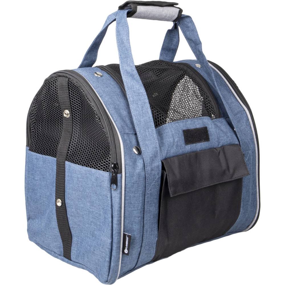 Sac à dos Lenie bleu taille 36 x 32 x 32 cm pour chien max 7 kg. - Imagen 1