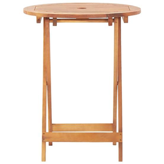 Maison Chic - Ensemble 3 pcs de bistro - Salon De Jardin - Mobilier extérieur anthracite tissu et bois massif MI479 - Image 6
