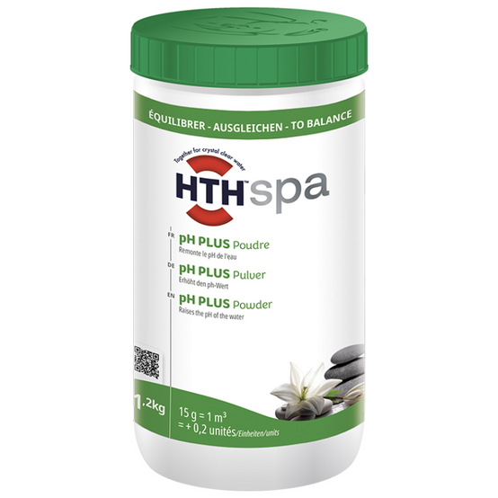 Correcteur pH plus poudre hth Spa 1,2 kg - 1,2 kg - Imagen 1
