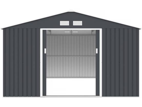 Abri De Jardin Métal "vegas"- 15 M² - Gris -habitat Et Jardin - Image 4