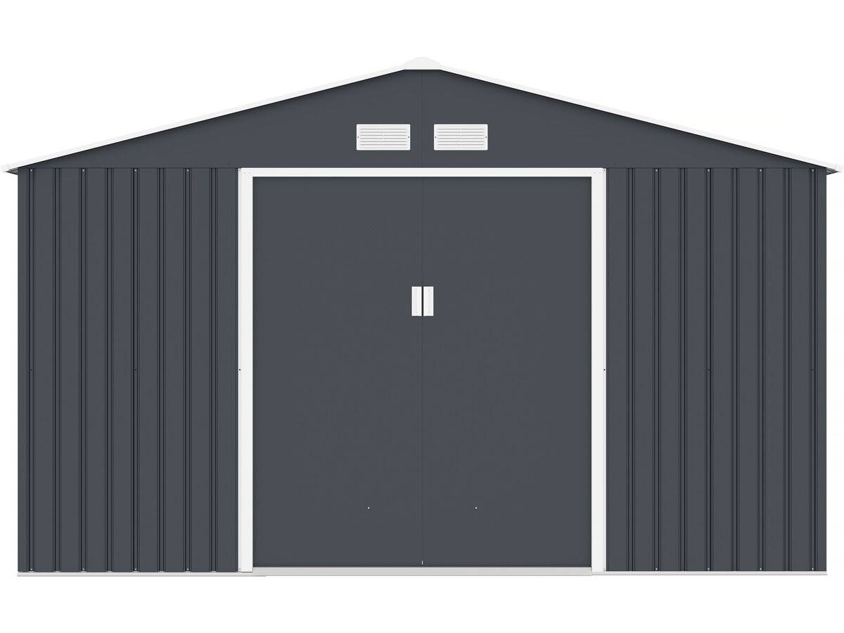 Habitat Et Jardin - Abri De Jardin Métal "vegas"- 15 M² - Gris -habitat Et Jardin - Imagen 5