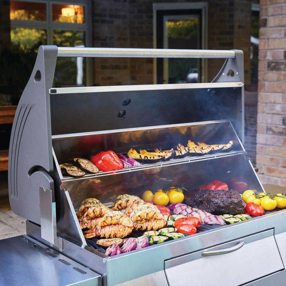 Napoleon - Barbecue à charbon PRO 605 CSS - Inox - Imagen 4