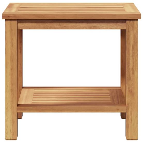ComfortXL - Petite Table Basse de Jardin Rectangulaire 50x35cm en Teck Solide, Bout de Canapé d'Extérieur Moderne – ComfortXL Outdoor Living - Image 5