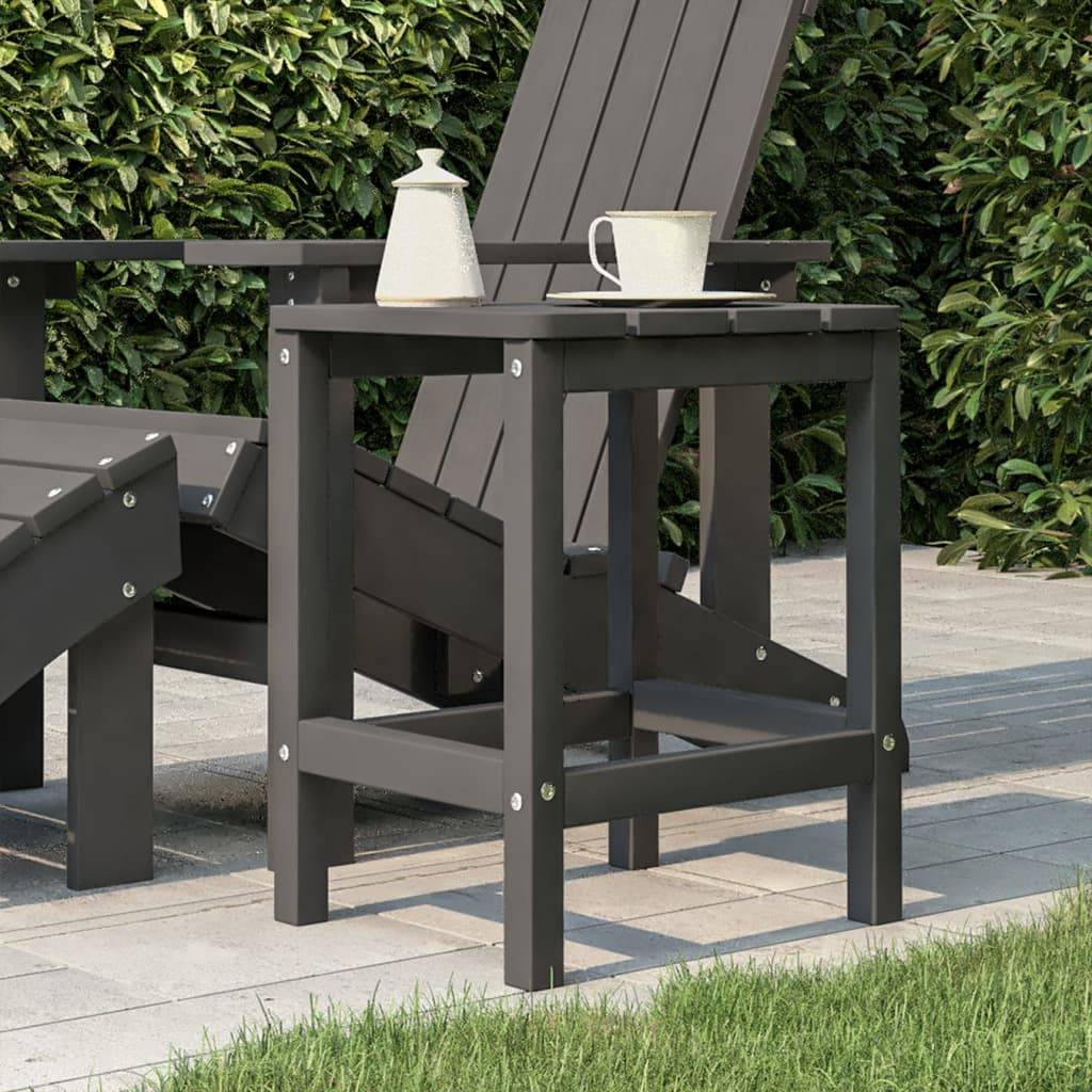 PANGIVO - Table de jardin Adirondack anthracite PEHD 38 x 38 x 46 cm - PANGIVO - Image 1
