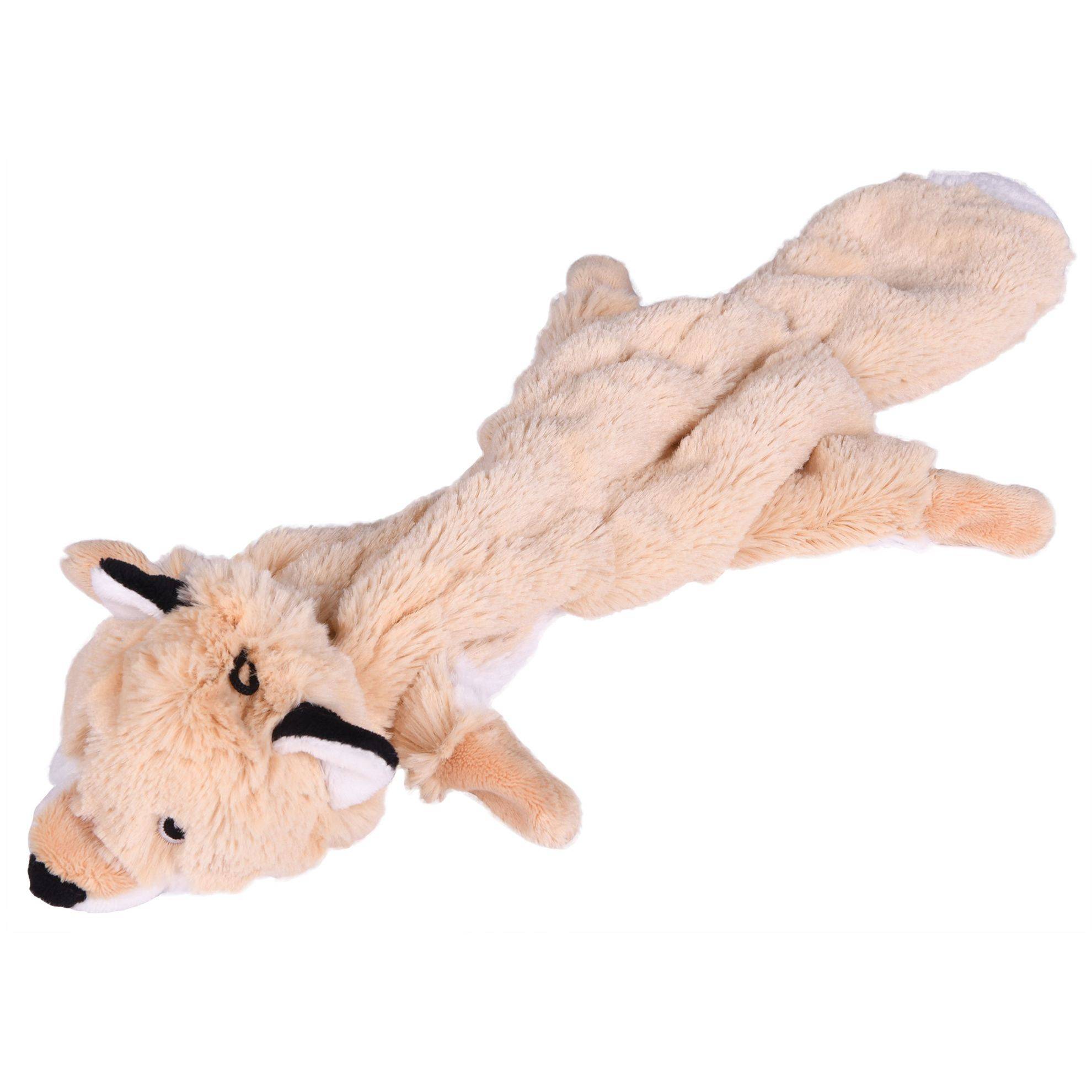 Renard plat peluche chien CHADOG