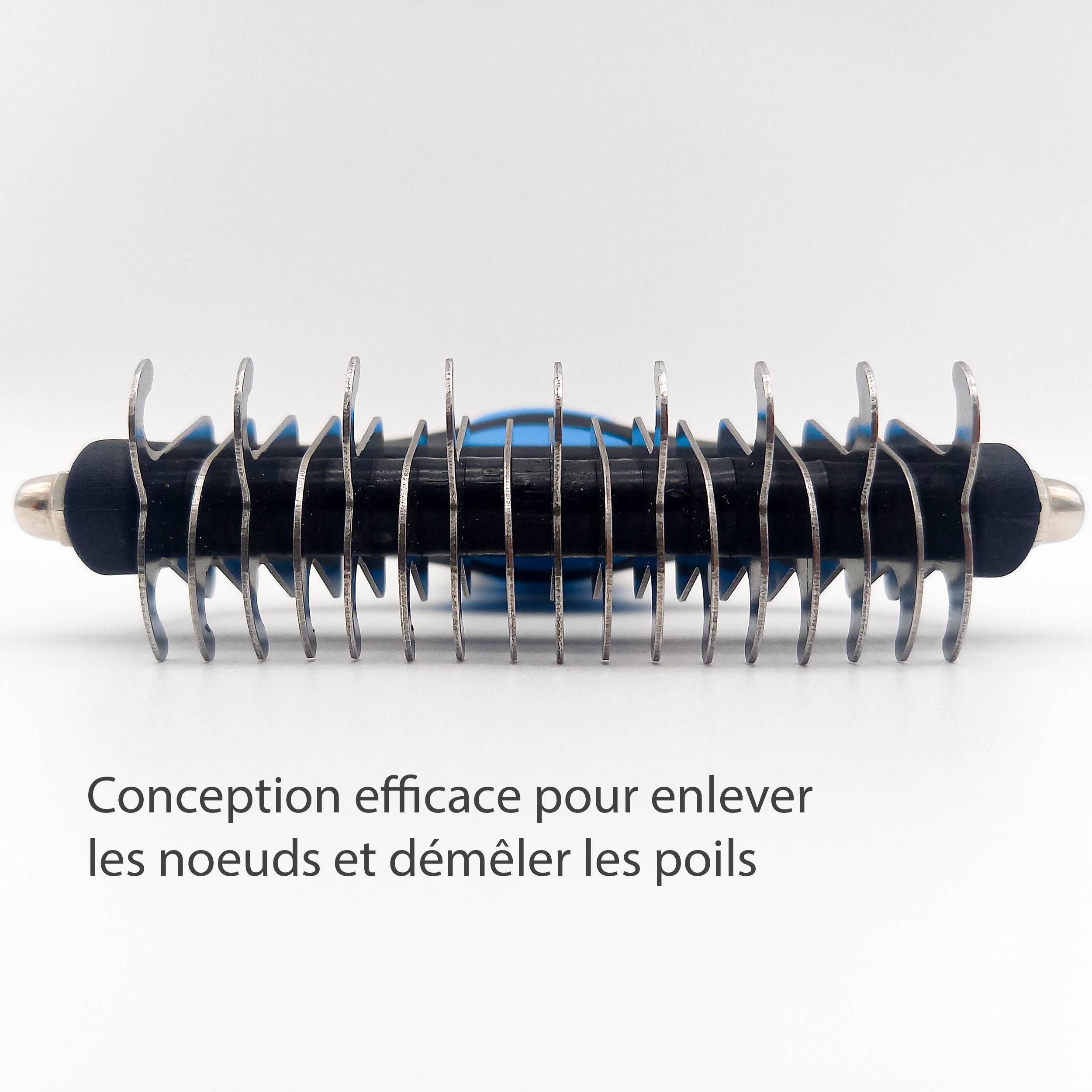 Petsation - Brosse Chien - Chat – Râteau de toilettage (bleu) - Petsation - Imagen 3