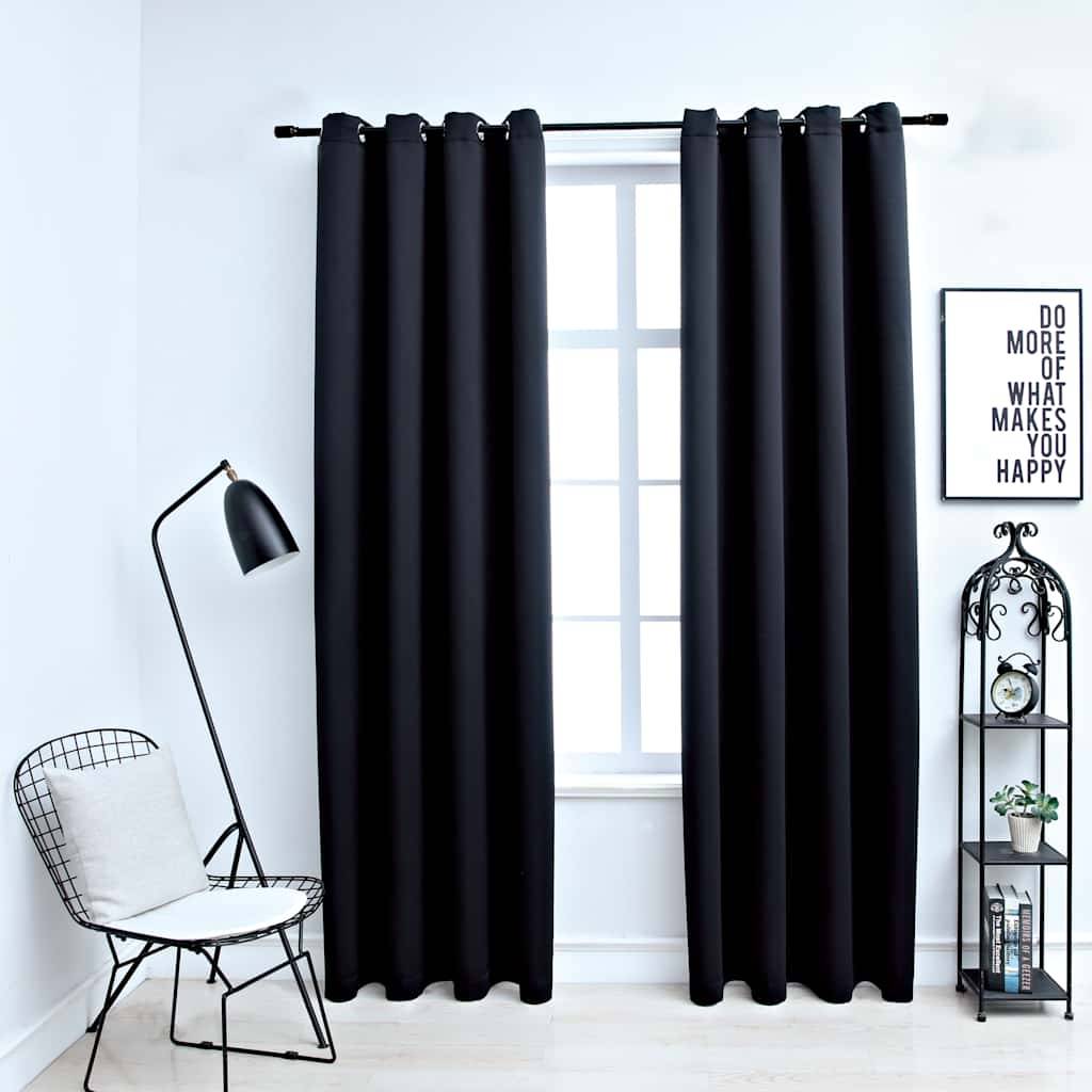 rideau noir 140 X 175 - Prolenta Premium - Imagen 1